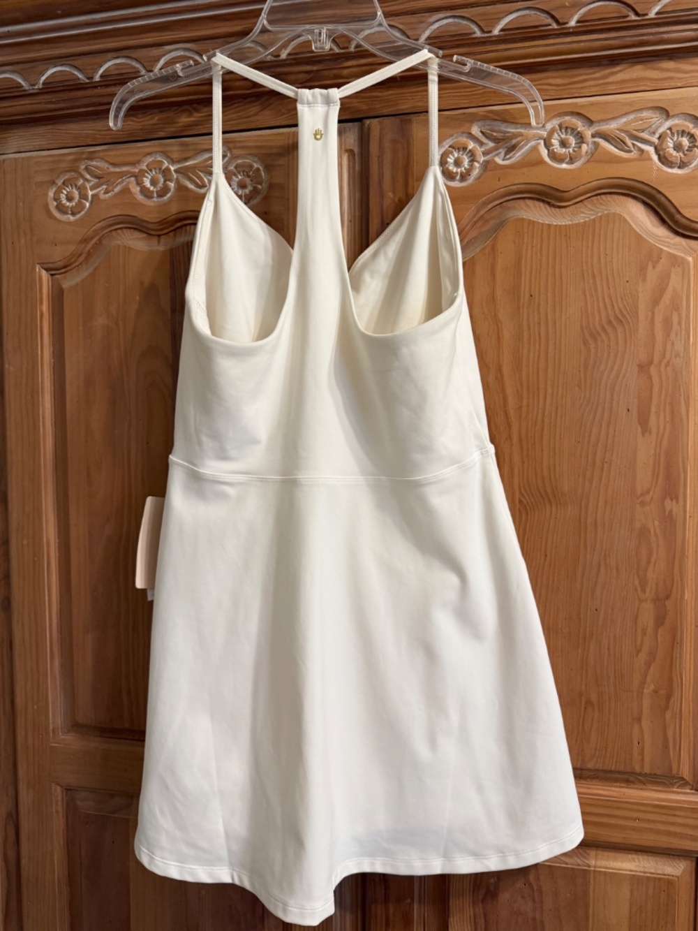 Spiritual Gangster Jet Active Mini Dress Ivory Size Medium NWT Yoga Athleisure - Picture 2 of 13